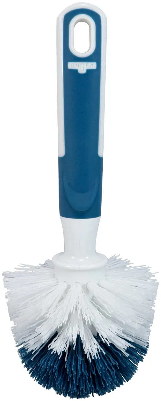 unger-sink-and-dish-scrub-brush-ergonomic-handle-with-non-scratch-bristles-for-k image 1