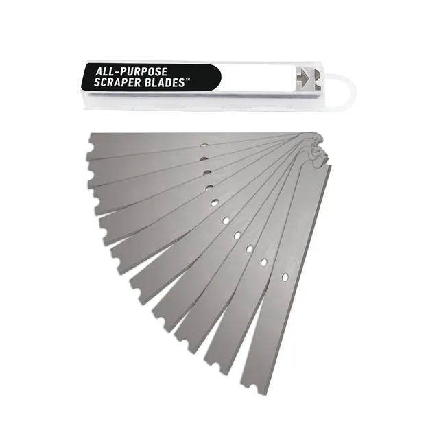unger-professional-all-purpose-scraper-replacement-blades-10-pack-stainless-stee image 1