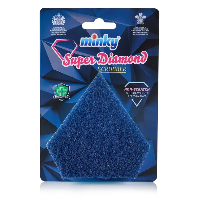 minky-super-diamond-scrubber-non-scratch-diamond-shaped-multi-purpose-scrubber image 1