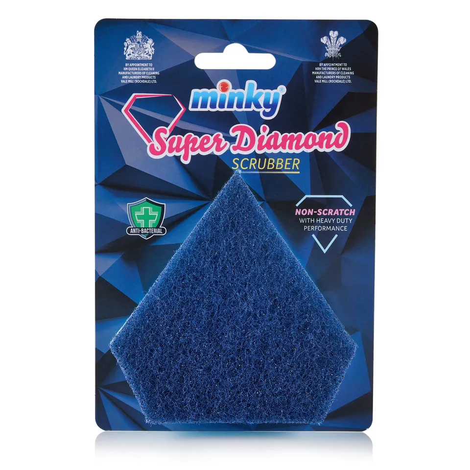 minky-super-diamond-scrubber-non-scratch-diamond-shaped-multi-purpose-scrubber image 1