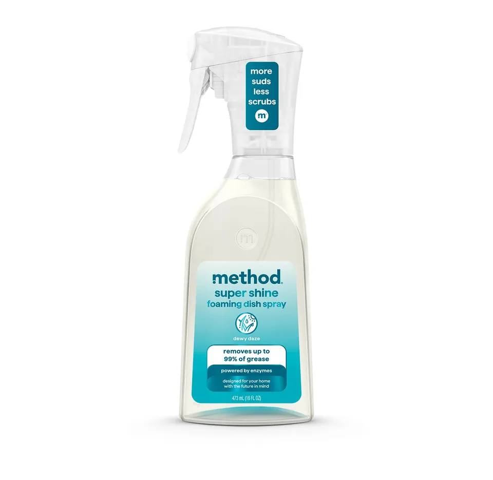 method-super-shine-foaming-dish-spray-dewy-daze-16-fl-oz image 1