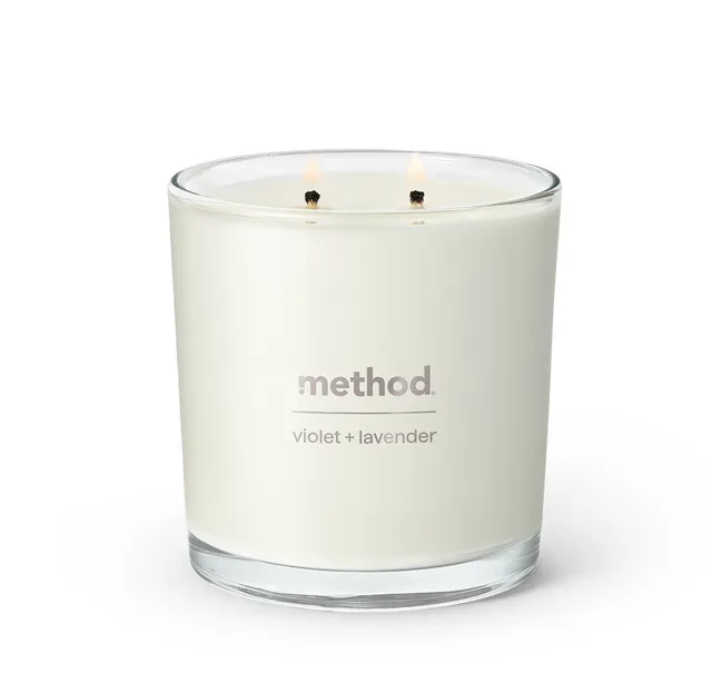 method-premium-soy-candle-violet-lavender-14-oz-up-to-50-hours-burn-time image 1