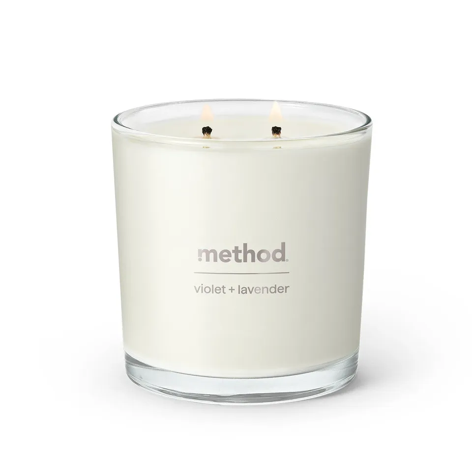 method-premium-soy-candle-violet-lavender-14-oz-up-to-50-hours-burn-time image 1