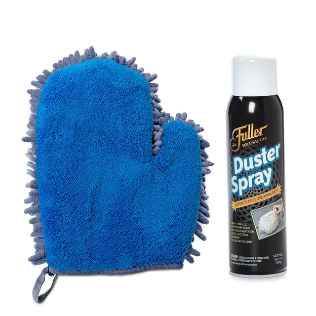 fuller-brush-duster-spray-2-in-1-clean-polish-microfiber-mitt-dual-purpose-clean image 1