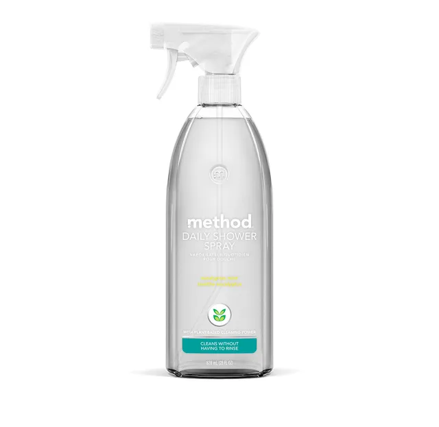 method-daily-shower-spray-eucalyptus-mint-28-fl-oz-no-rinse-cleaner image 1
