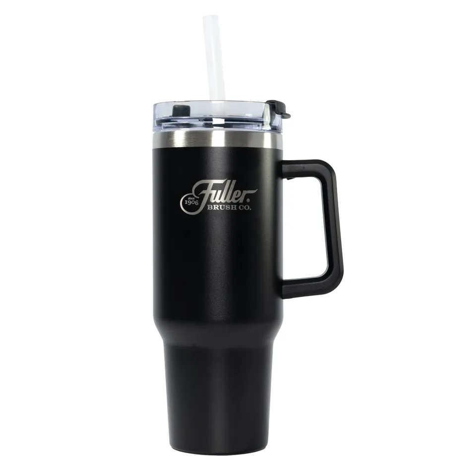 fuller-brush-stainless-steel-double-wall-40-oz-tumbler-lead-free-insulated image 1
