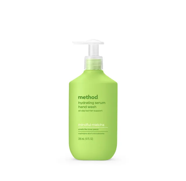 method-hydrating-serum-hand-wash-mindful-matcha-10-oz image 1