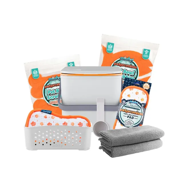 minky-mucky-paws-cleaning-bundle-pet-care-storage-cleaning-kit image 1