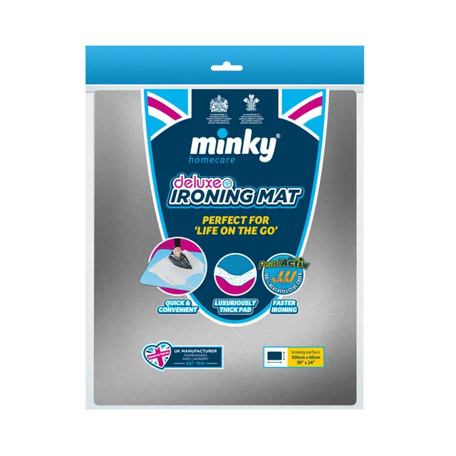 minky-deluxe-ironing-mat-with-pearlactiv-technology-100-x-60-cm image 1