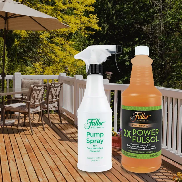 fuller-brush-2x-power-fulsol-degreaser-fuller-pump-spray-bottle-double-strength- image 1