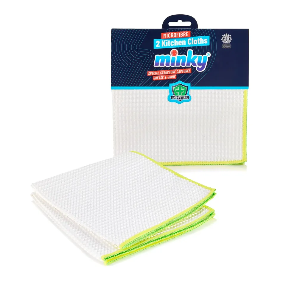 minky-long-lasting-kitchen-cloths-anti-bacterial-microfibre-3-pack image 1
