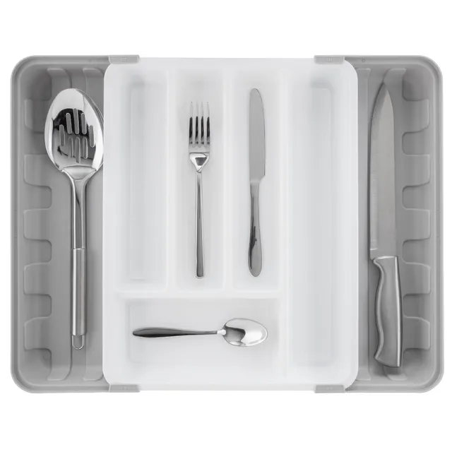 minky-adjustable-cutlery-drawer-organiser-expands-29-51cm-7-compartments image 1