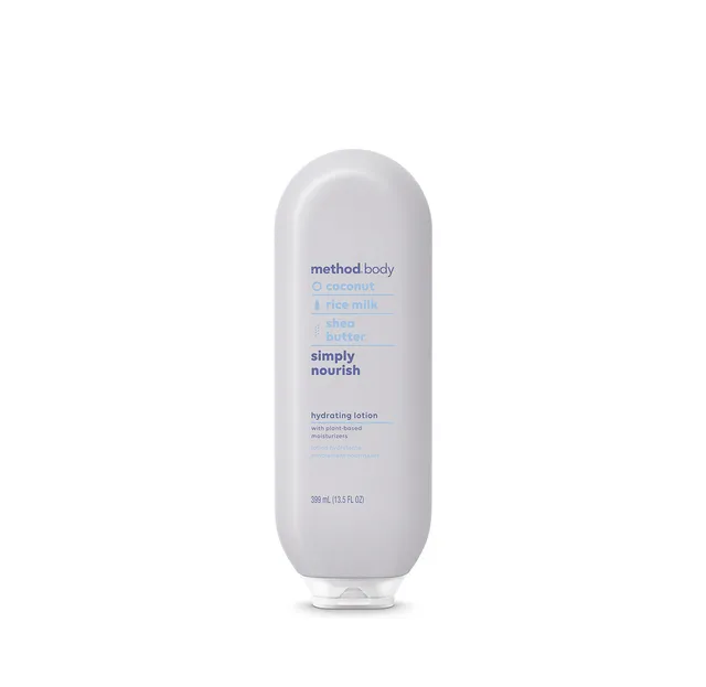 method-body-lotion-simply-nourish-24-hour-hydration-with-coconut-rice-milk-shea- image 1