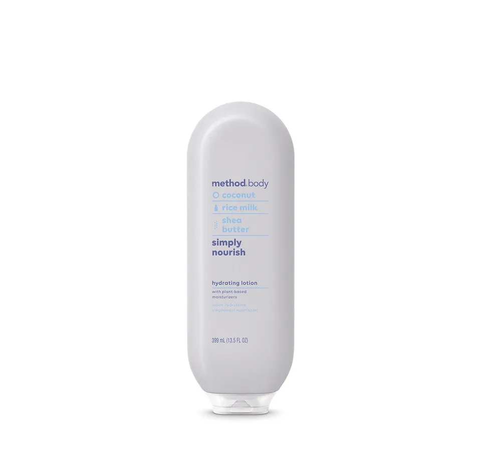 method-body-lotion-simply-nourish-24-hour-hydration-with-coconut-rice-milk-shea- image 1