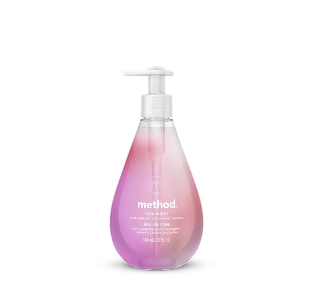 method-gel-hand-wash-rose-water-12-fl-oz image 1