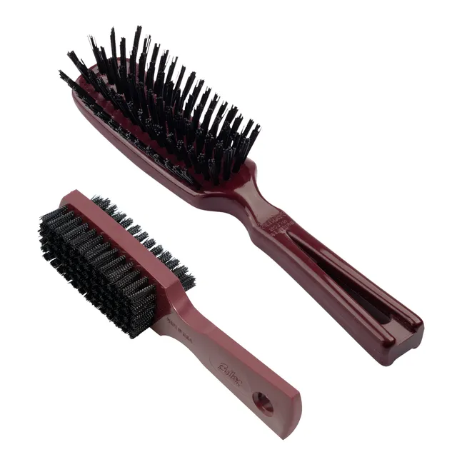 fuller-brush-hand-n-nail-brush-commander-hairbrush-mulberry-gift-set image 1