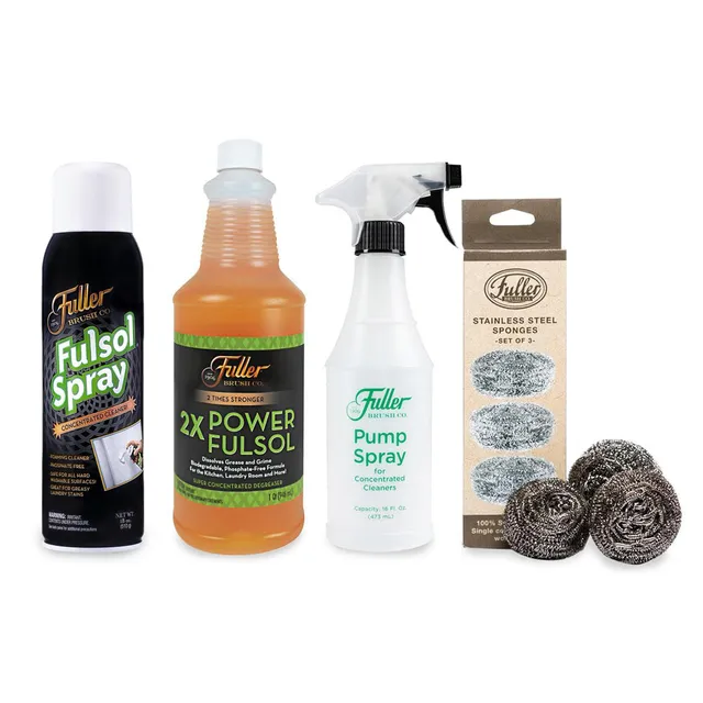 fuller-brush-fulsol-complete-degreasing-kit-2x-power-fulsol-fulsol-foaming-spray image 1