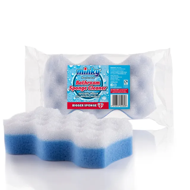 minky-bathroom-sponge-cleaner-non-scratch-scouring-sponge image 1