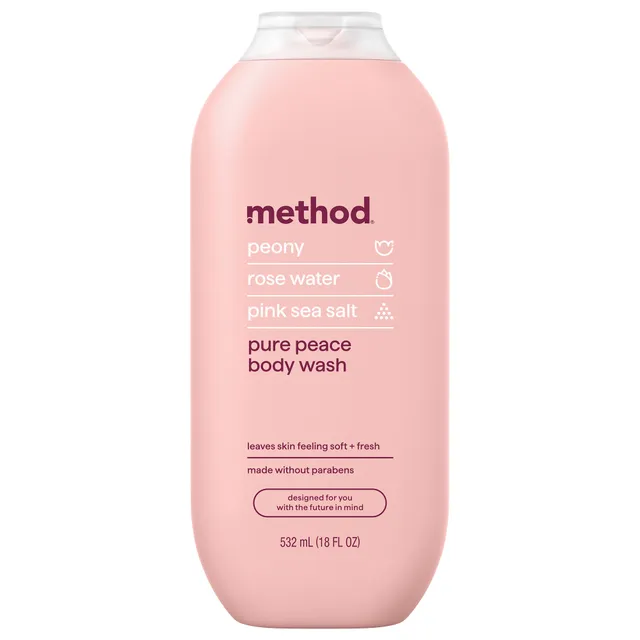 method-body-wash-pure-peace-18-fl-oz-deeply-nourishing-and-hydrating image 1