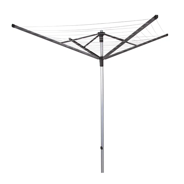 minky-rotalift-60m-4-arm-rotary-airer-galvanised-powder-coated-ground-socket-inc image 1