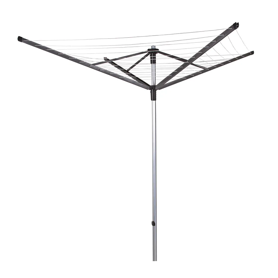 minky-rotalift-60m-4-arm-rotary-airer-galvanised-powder-coated-ground-socket-inc image 1