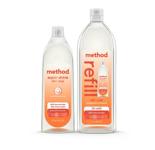 method-super-shine-liquid-dish-soap-starter-set-among-the-orchards-64-fl-oz image 1