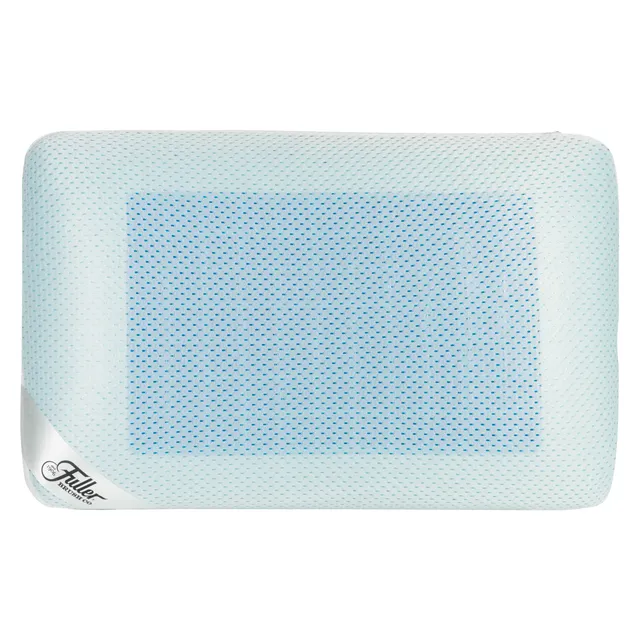 fuller-brush-2-in-1-reversible-cool-gel-memory-foam-pillow-temperature-regulatin image 1
