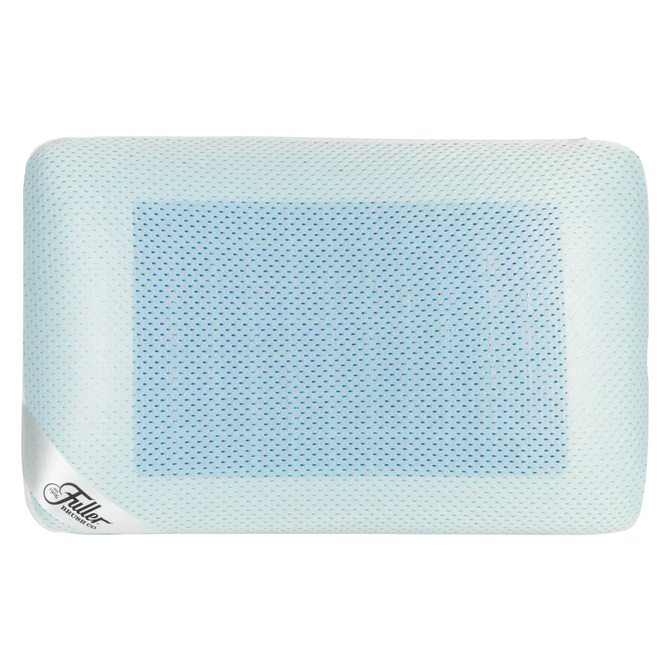 fuller-brush-2-in-1-reversible-cool-gel-memory-foam-pillow-temperature-regulatin image 1
