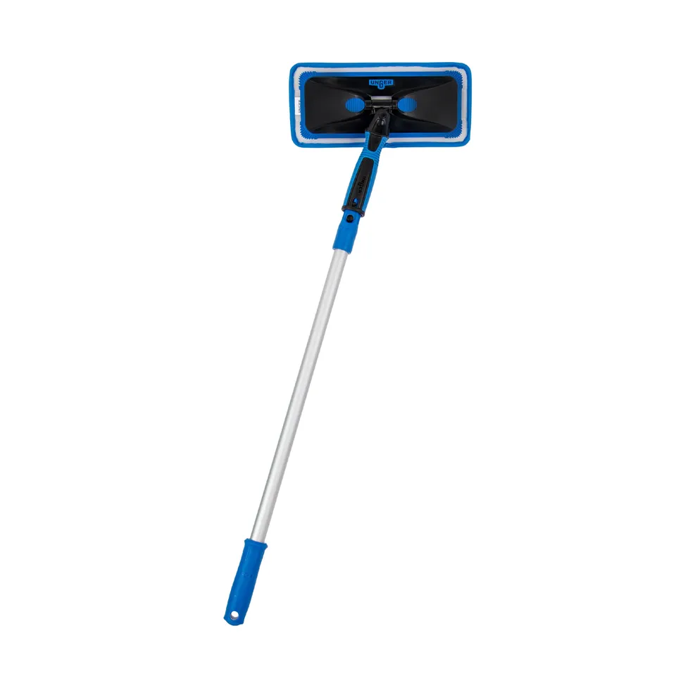 unger-professional-indoor-window-cleaning-kit-with-2-pole-swivel-head-pad-washer image 1