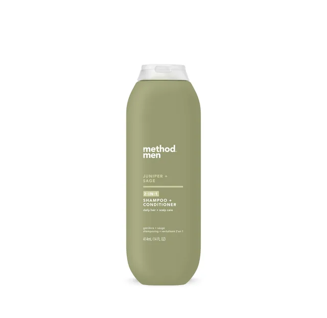 method-men-2-in-1-shampoo-conditioner-juniper-sage-14-fl-oz image 1