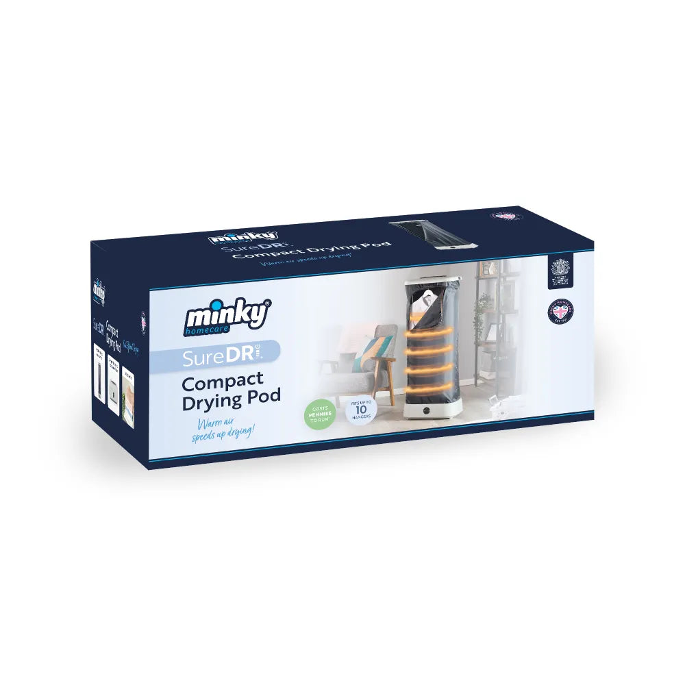 minky-suredri-compact-drying-pod-heated-indoor-dryer-with-fan-timer image 2