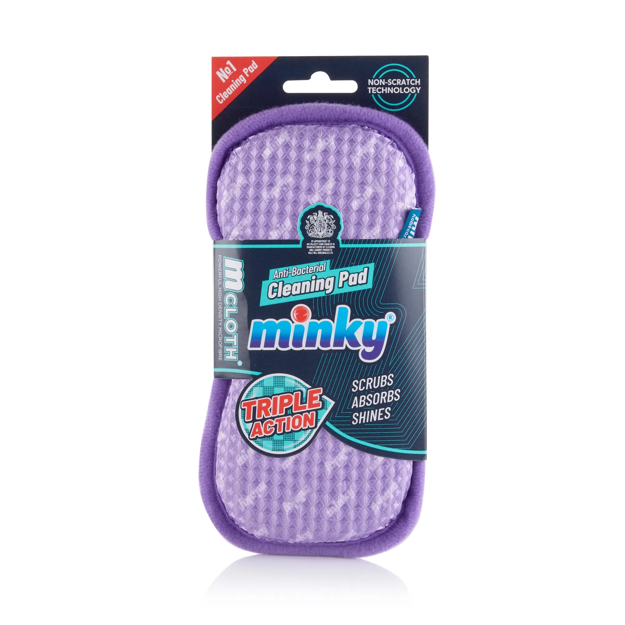 minky-brites-anti-bacterial-cleaning-pad-triple-action-non-scratch image 3