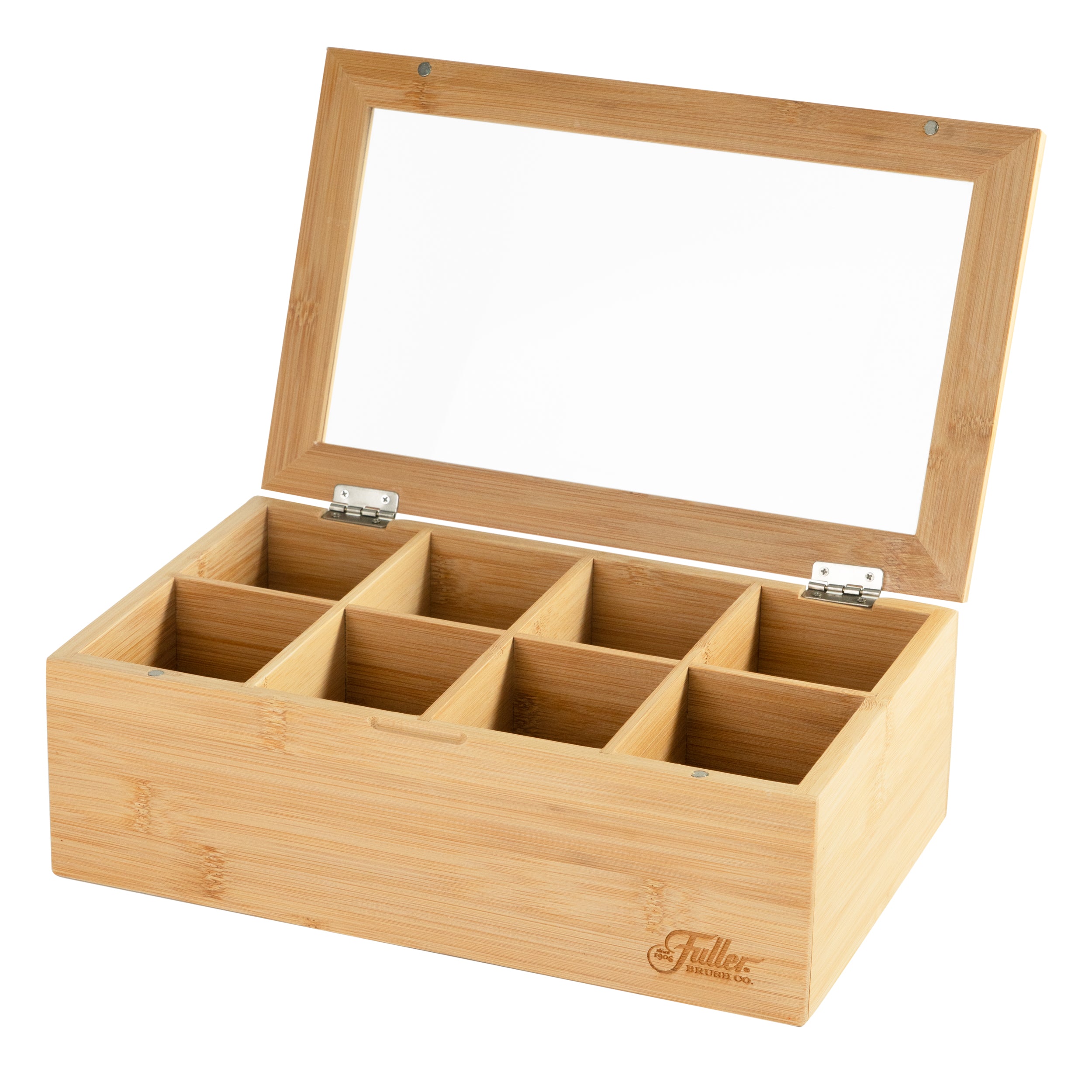 fuller-brush-bamboo-tea-box-with-8-compartments image 2