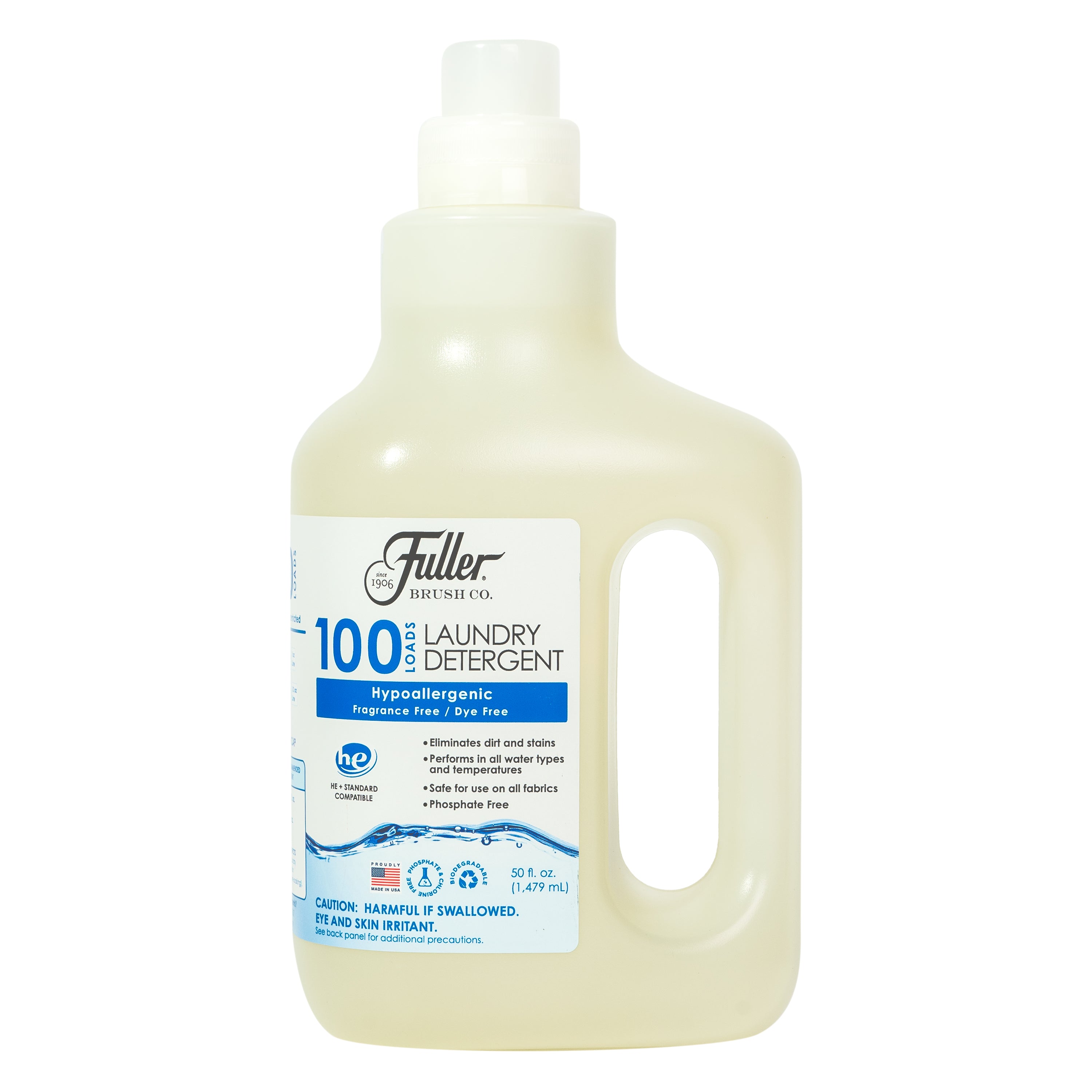 fuller-brush-100-laundry-detergent-hypoallergenic-dye-free-fragrance-free-50-oz image 1