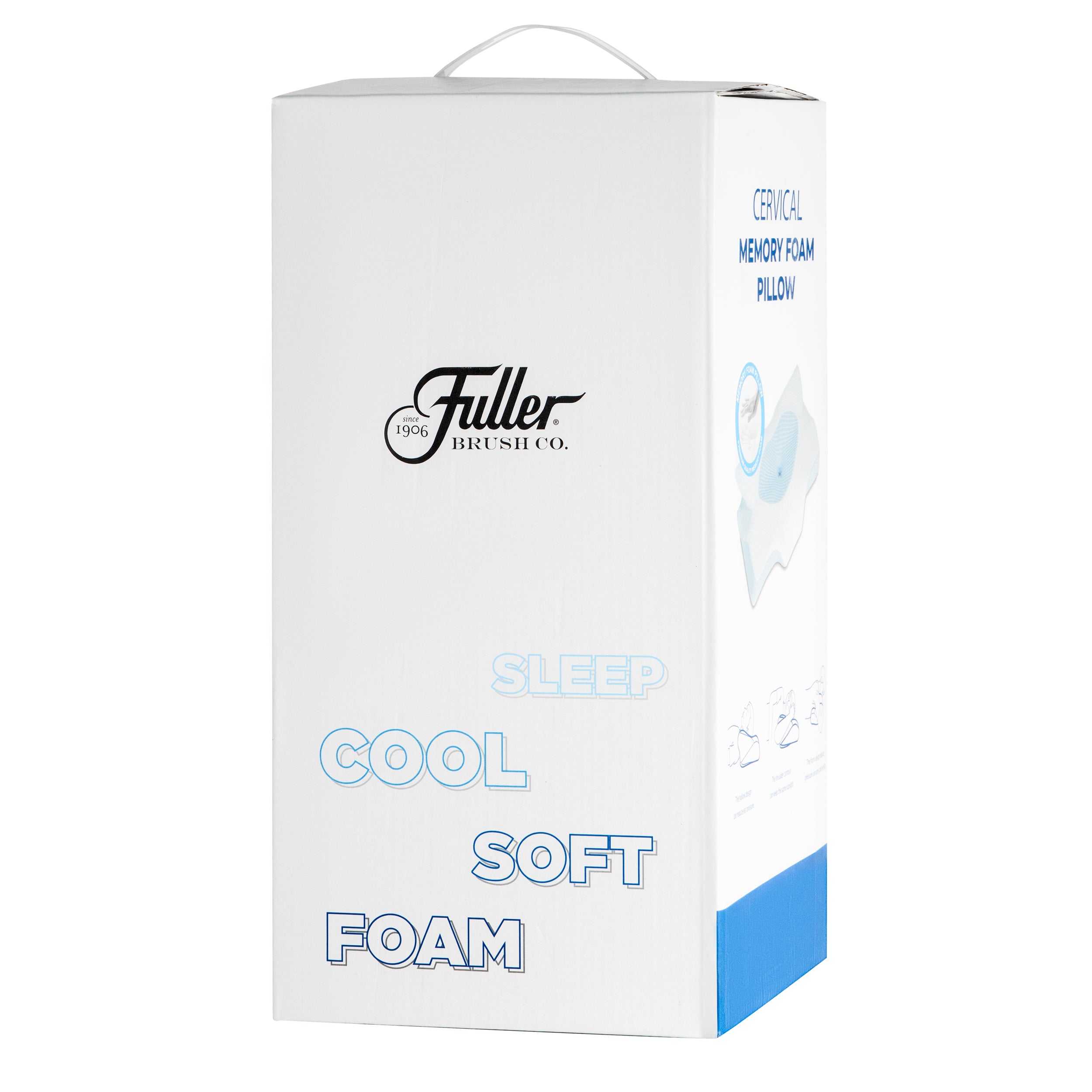 fuller-brush-memory-foam-cervical-pillow-ergonomic-neck-support-for-side-and-bac image 4