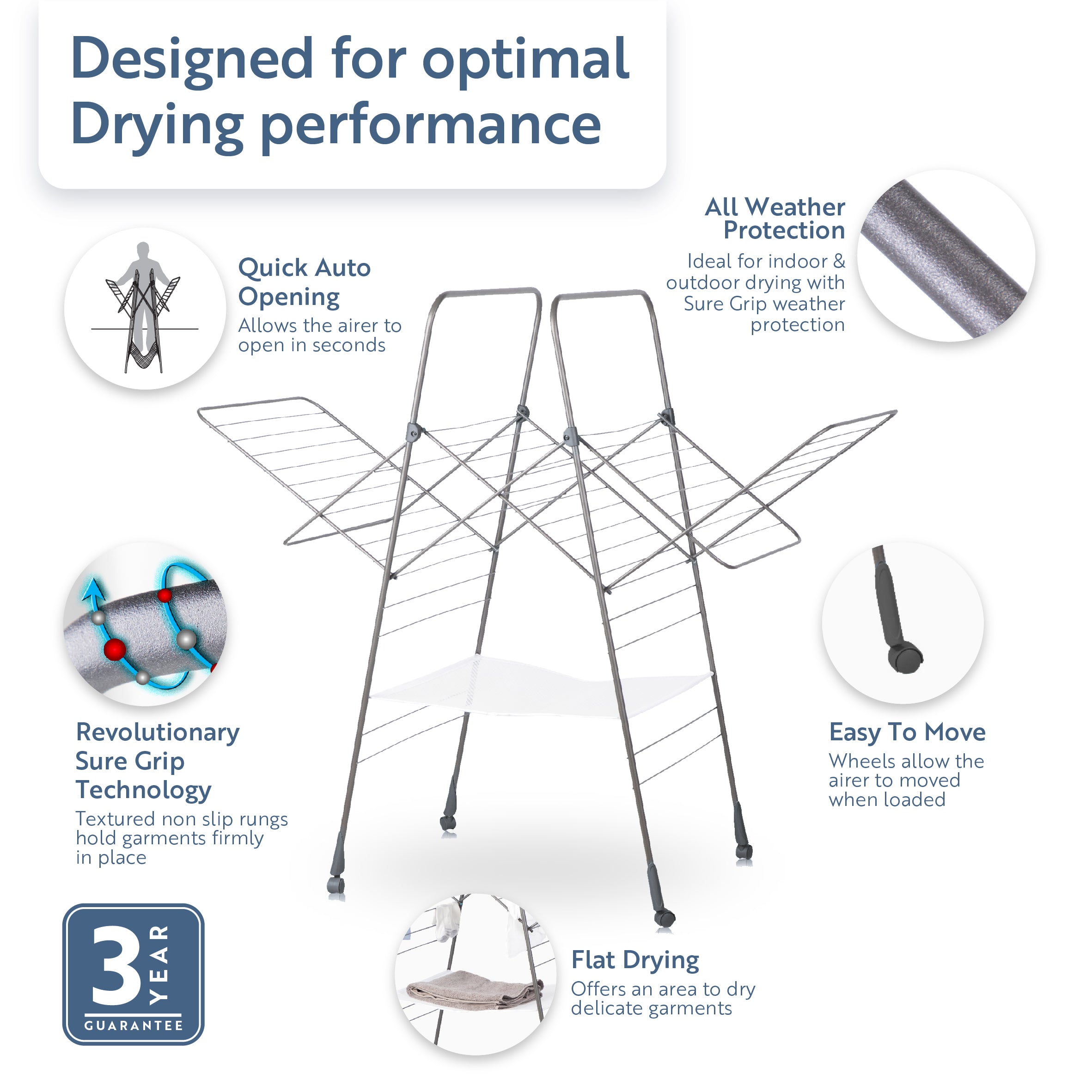 minky-premium-suregrip-multidry-airer-25m image 2