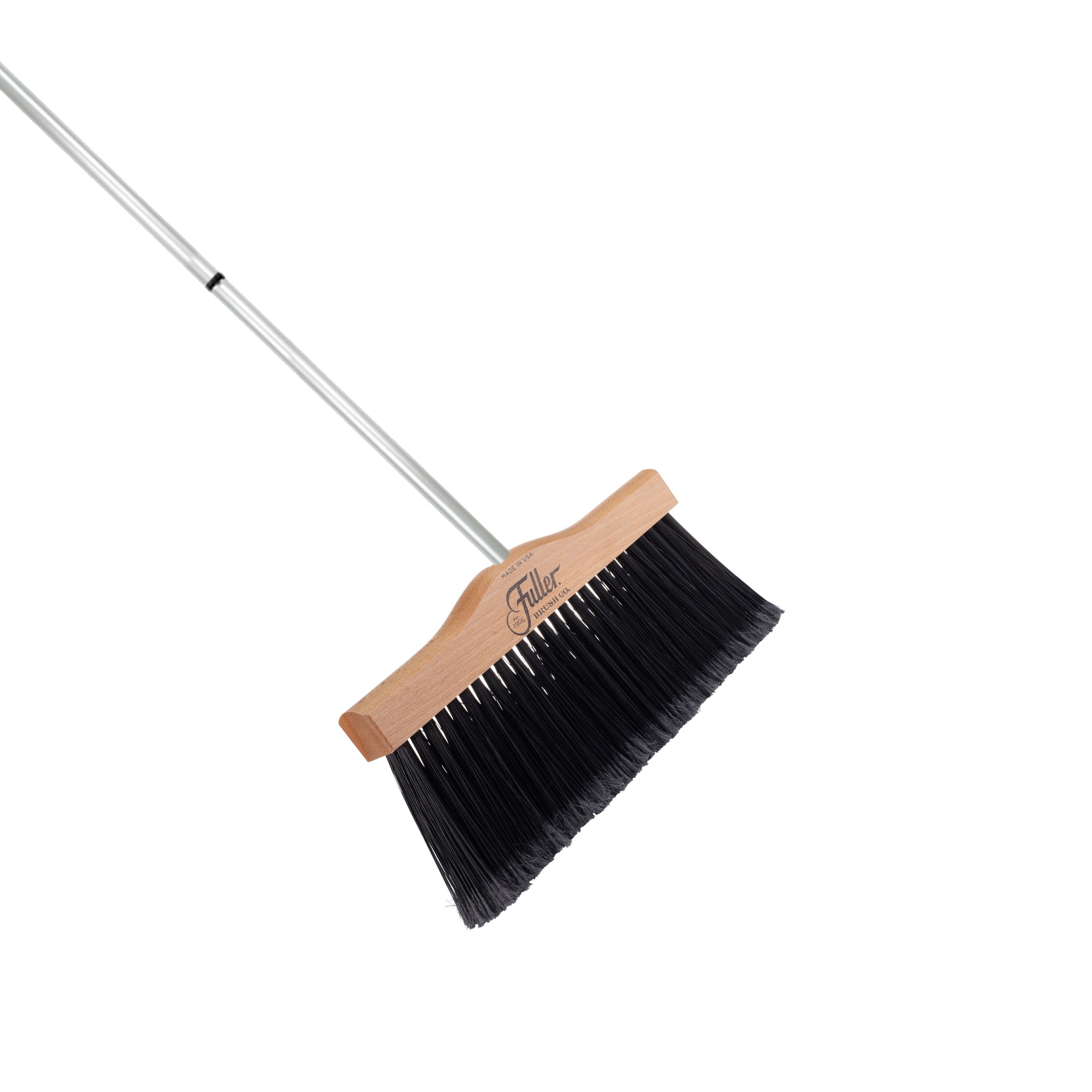 fuller-brush-handcrafted-extra-wide-12-maple-wood-broom-with-808-adjustable-hand image 2