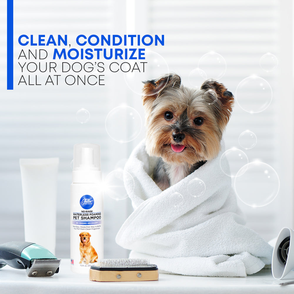 fuller-brush-waterless-no-rinse-foaming-pet-shampoo-for-dogs-with-foaming-pump image 2