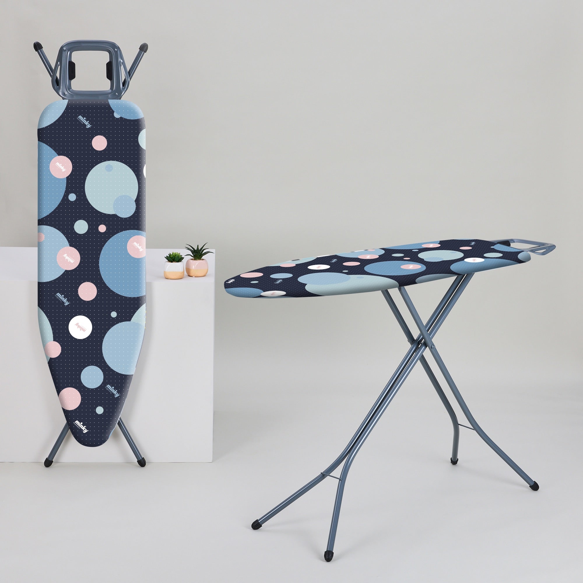 minky-supersize-xl-smartfit-ironing-board-cover-145-x-54-cm image 2