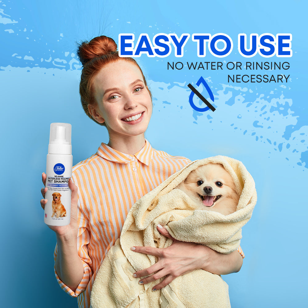 fuller-brush-waterless-no-rinse-foaming-pet-shampoo-for-dogs-with-foaming-pump image 4