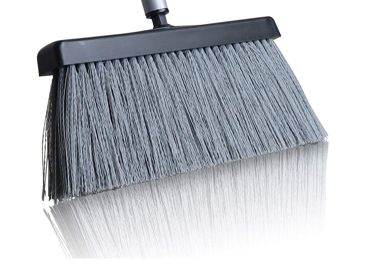 fuller-brush-black-slender-broom-kitchen-home-indoor-compact-broom-hybrid-soft-s image 3