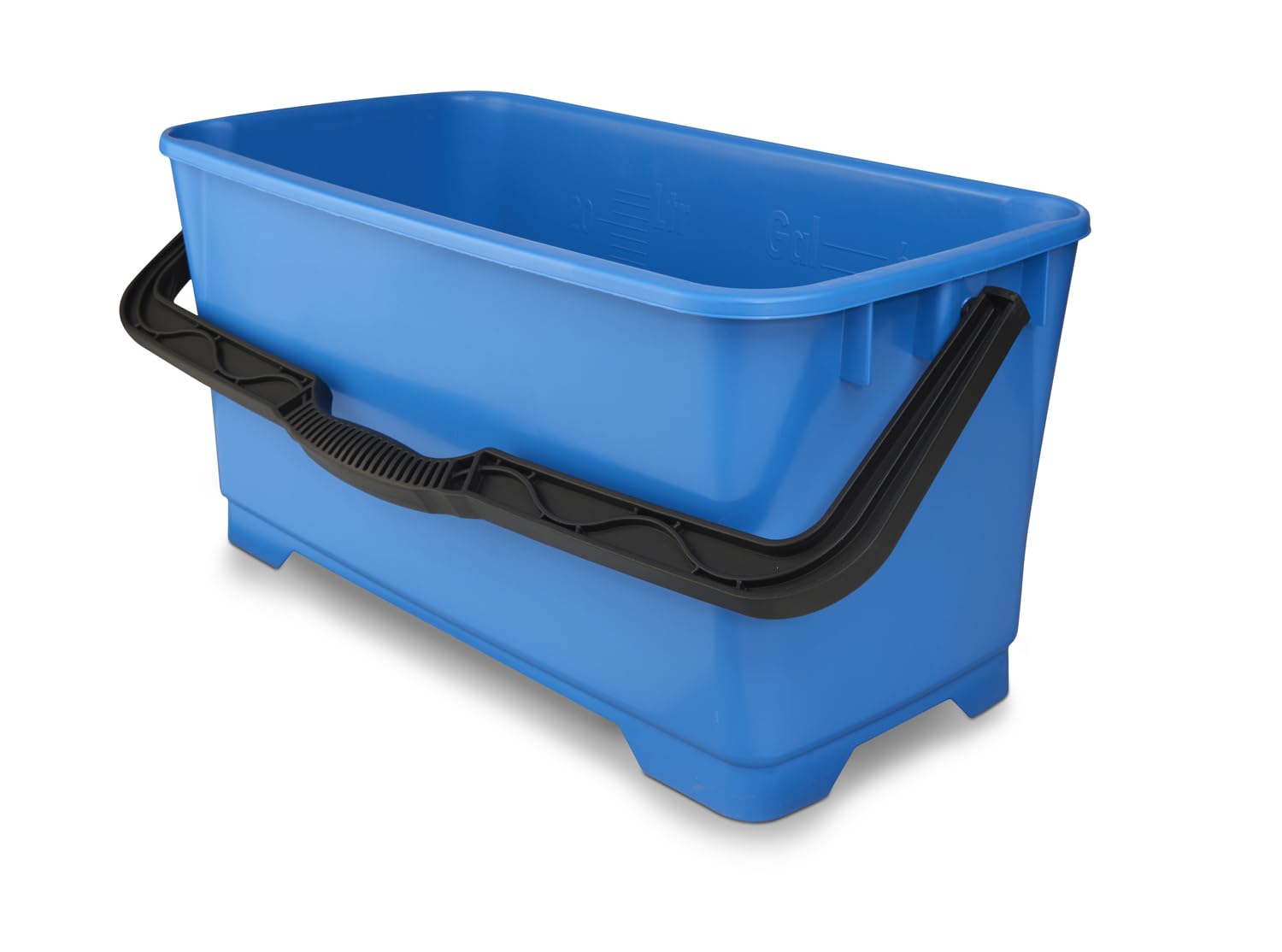 unger-professional-6-gallon-heavy-duty-bucket-5-pack-rectangular-cleaning-bucket image 3