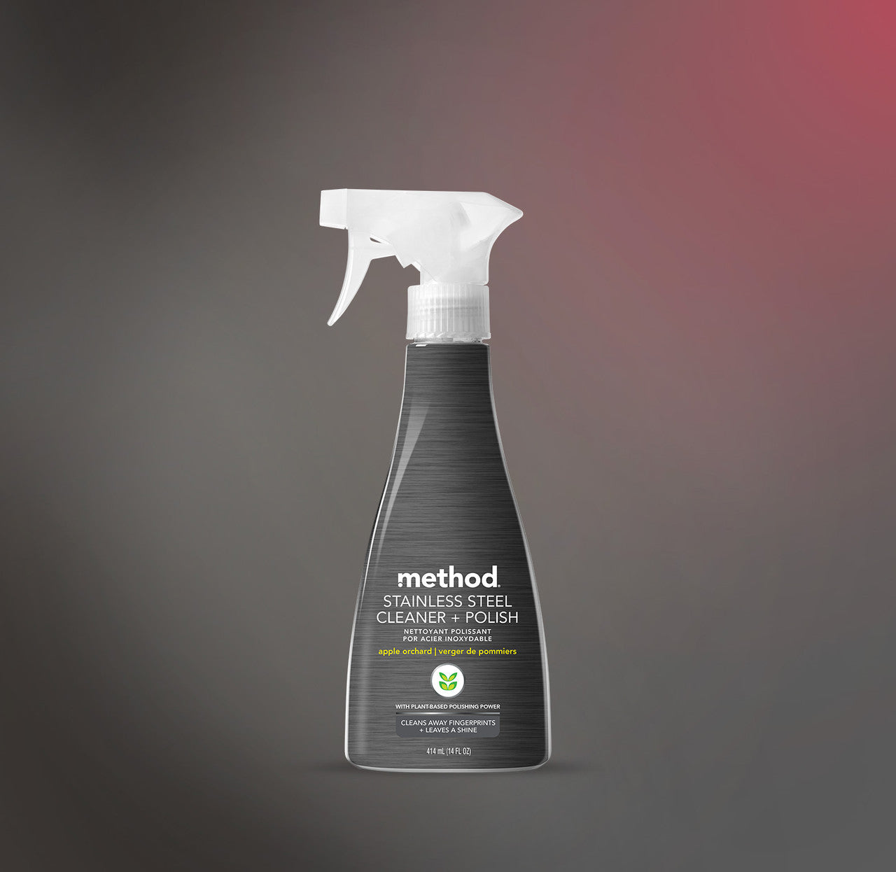 method-stainless-steel-cleaner-polish-apple-orchard-14-fl-oz image 2
