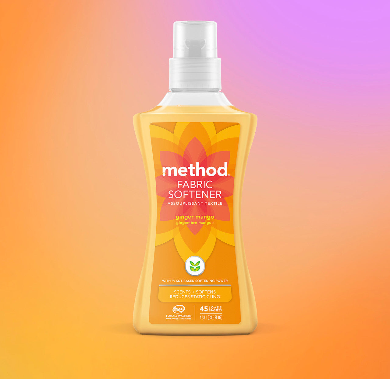 method-laundry-bundle-ginger-mango-107-fl-oz-detergent-fabric-softener image 4