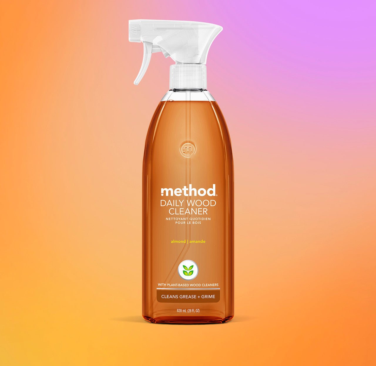 method-daily-wood-cleaner-almond-28-fl-oz-safe-for-wood-surfaces image 2