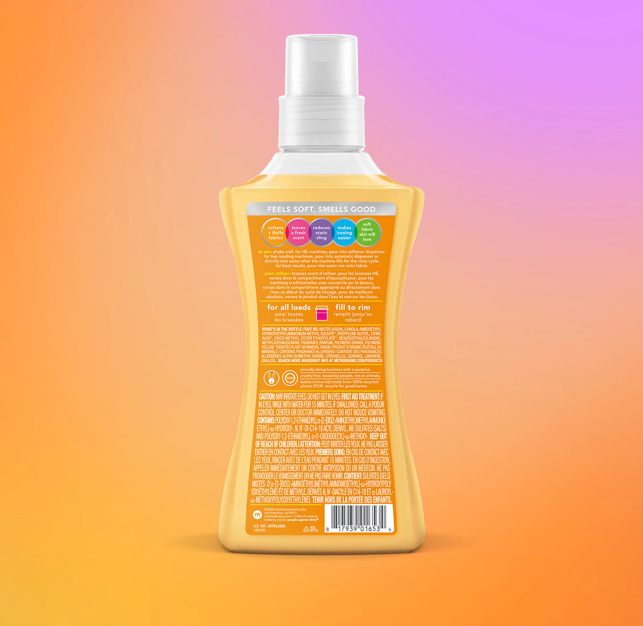 method-fabric-softener-ginger-mango-53-5-fl-oz-45-loads image 3