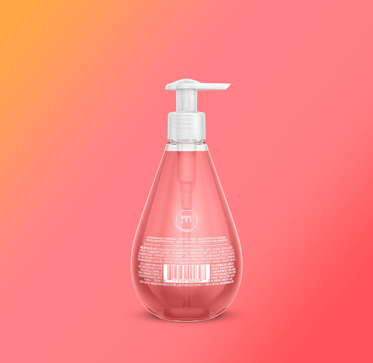 method-gel-hand-wash-pink-grapefruit-12-fl-oz image 3