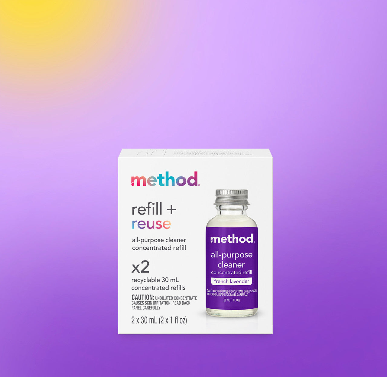 method-all-purpose-cleaner-2-pack-concentrated-refill-french-lavender-2-fl-oz image 2