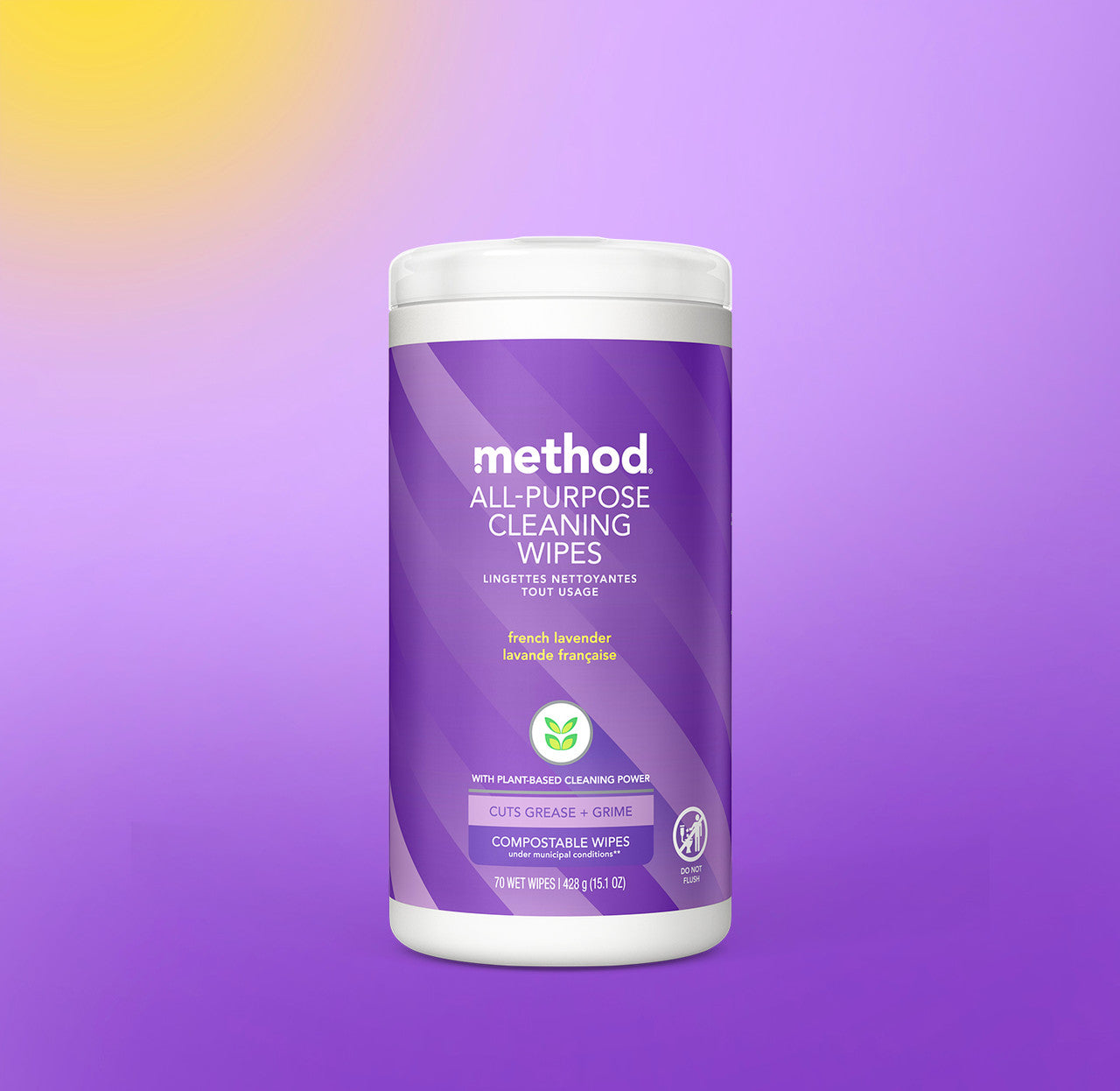 method-all-purpose-cleaning-wipes-french-lavender-70-count image 2