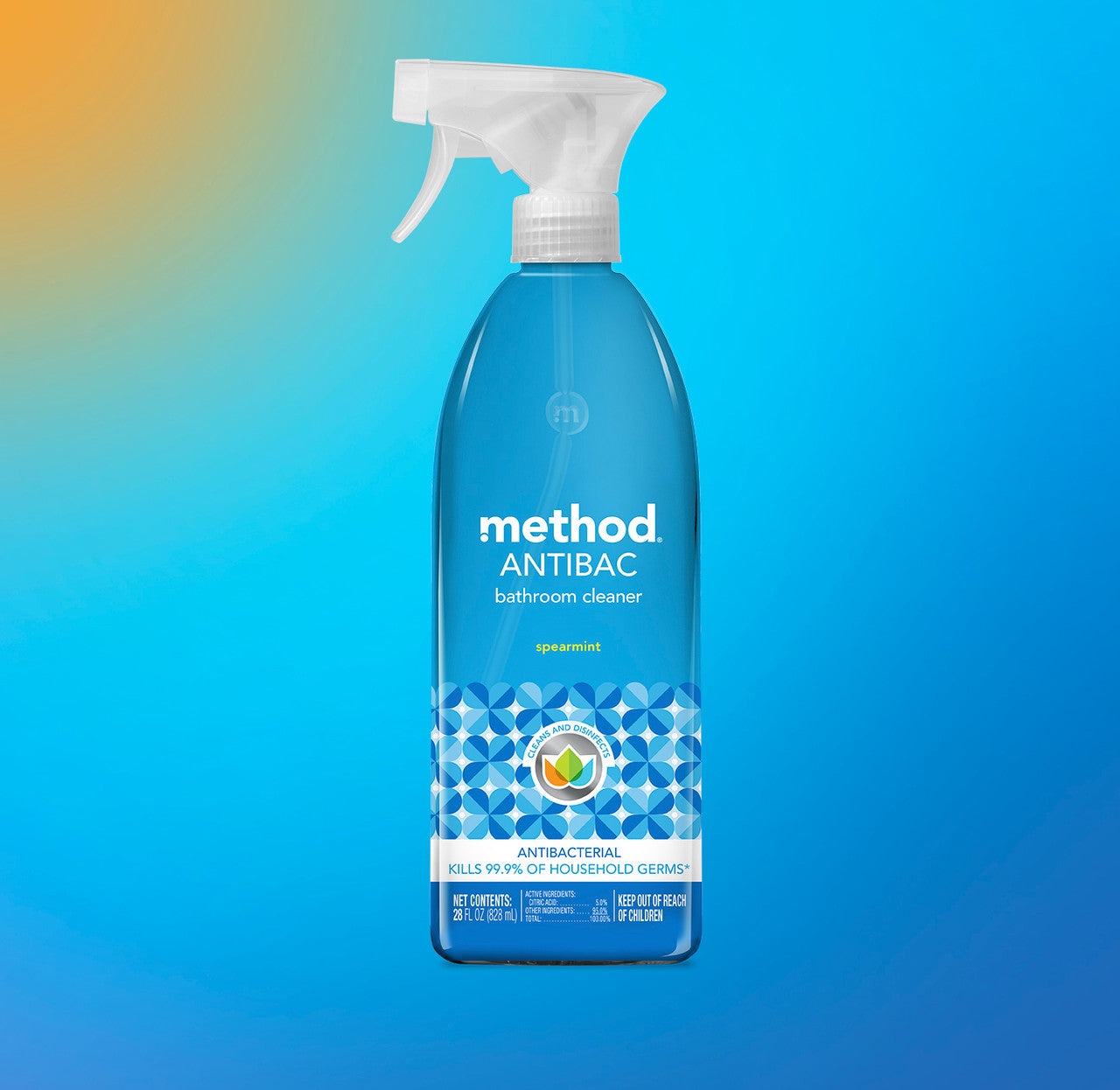 method-antibacterial-bathroom-cleaner-spearmint-28-fl-oz image 2
